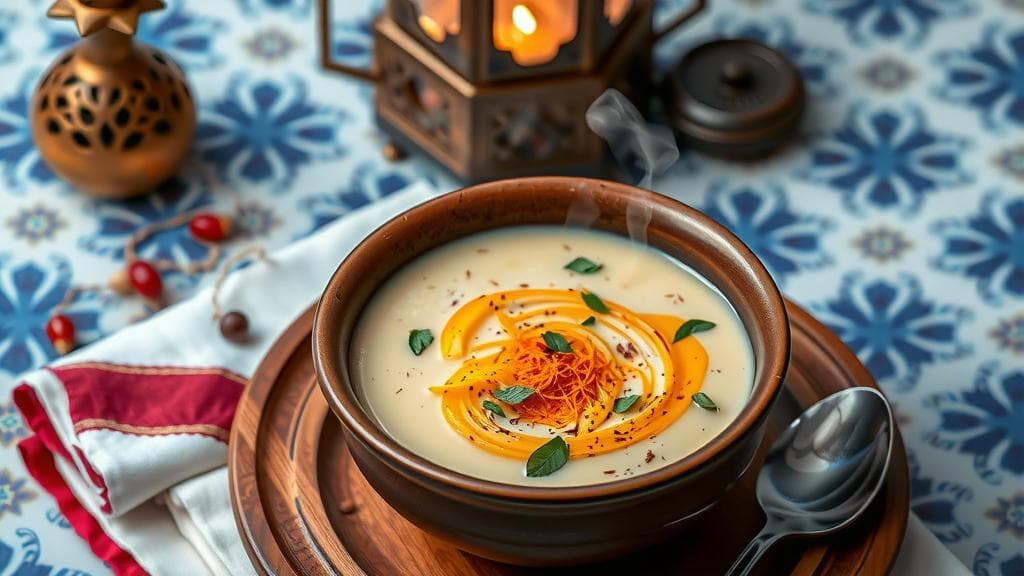 Onion Soup with Saffron