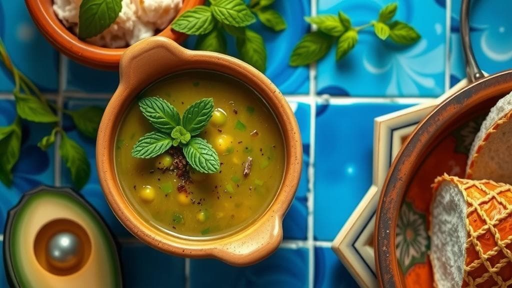 Pea Soup with Mint