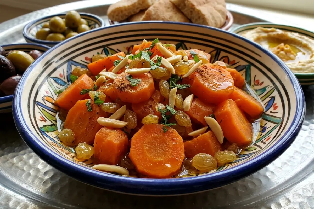 Carrot Salad with Raisins and Orange Blossom
