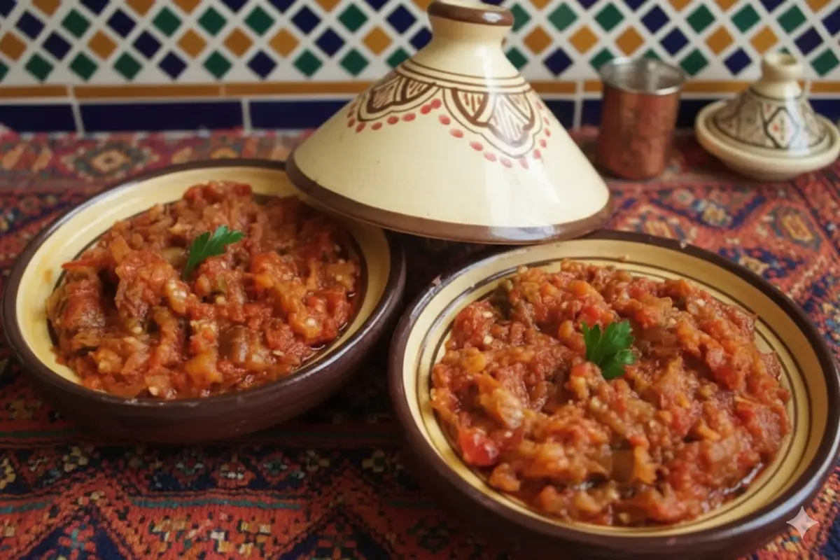 Zaalouk — Eggplant Salad