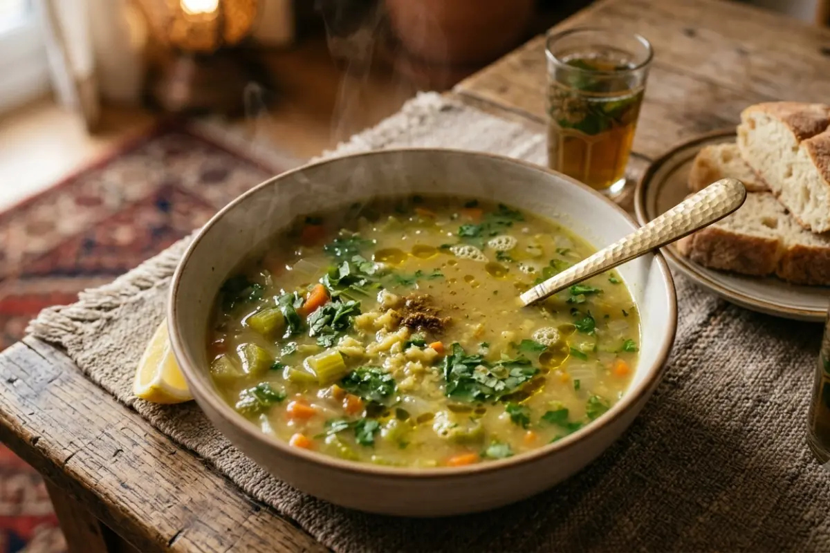 Celery and Ginger Soup