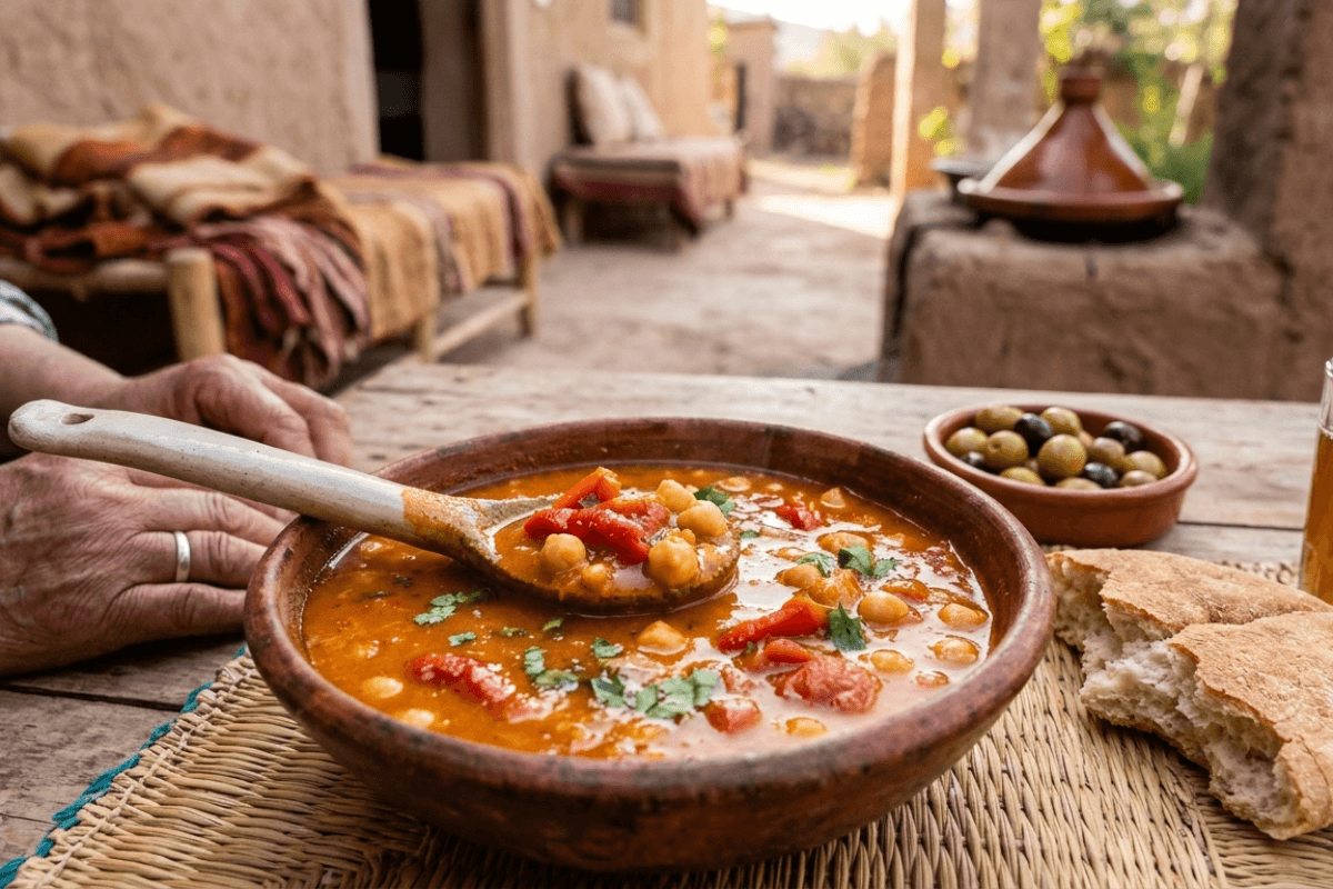 Countryside Soup with Red Pepper