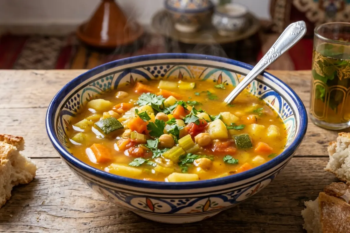 Moroccan Mixed Vegetable Broth
