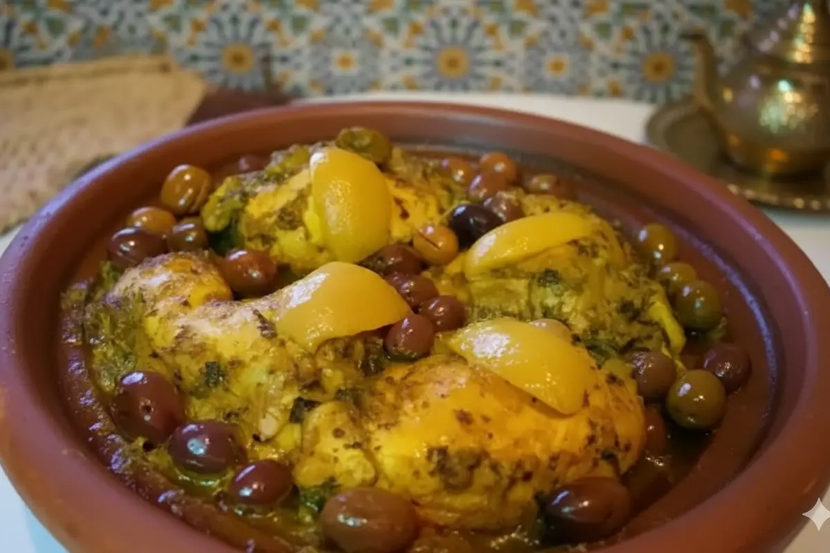 Chicken Tagine with Preserved Lemon
