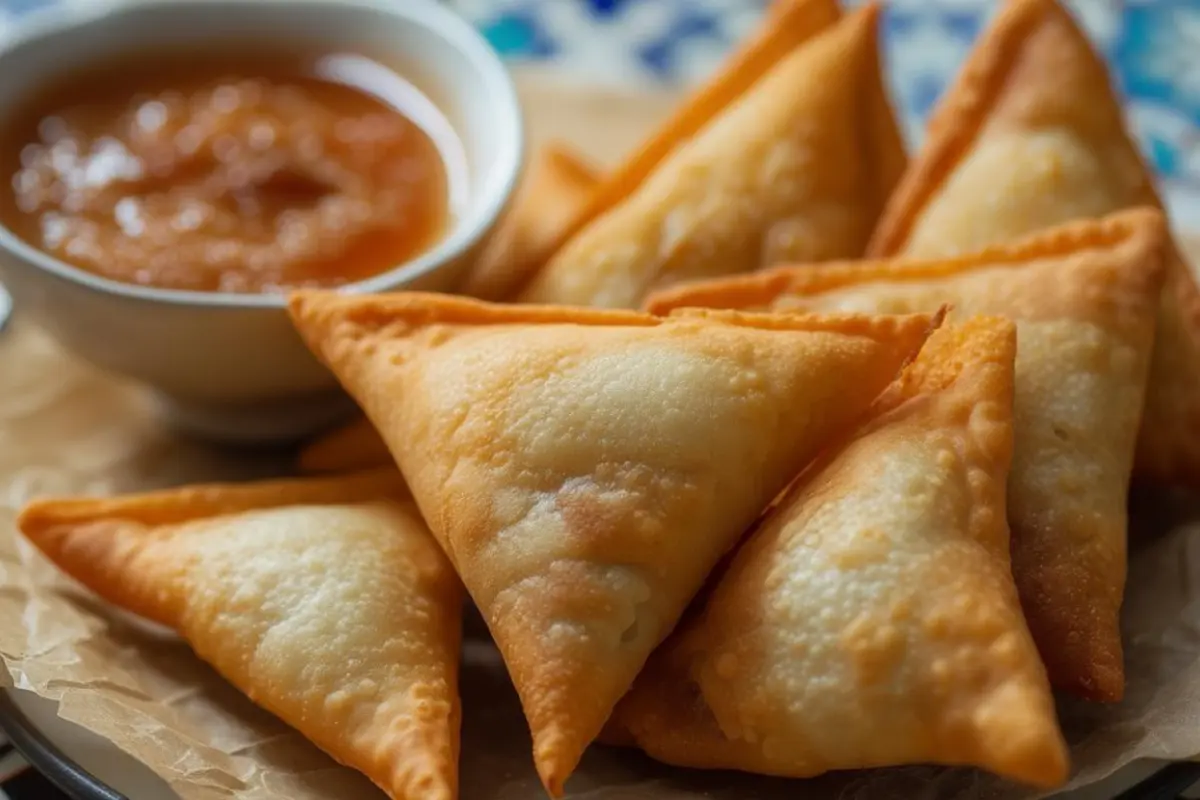 Crispy Moroccan Briouats with Spiced Meat