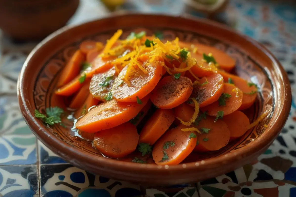 Moroccan Carrot Salad with Citrus & Spices